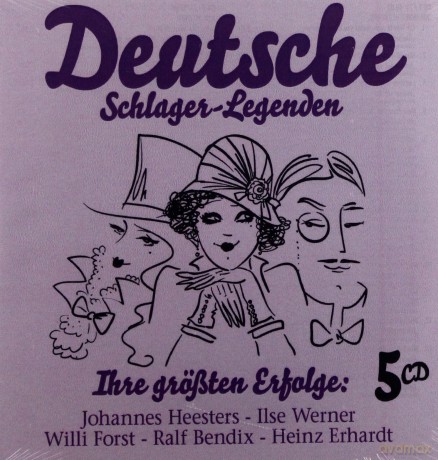 Deutsche Schlager - Legenden [BOX] [5CD]
