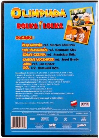 Olimpiada Bolka i Lolka. Żeglarstwo [DVD]