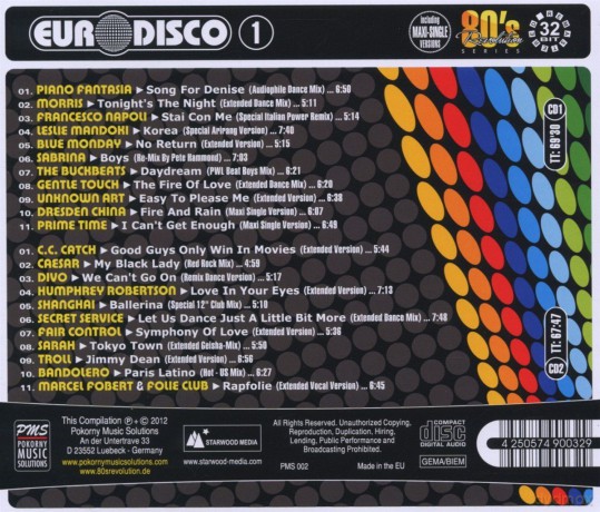 80's Revolution Eurodisco [2CD]