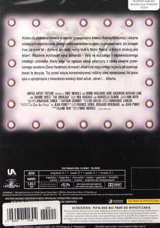 Klatka dla ptaków [DVD]
