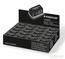 Gumka do ścierania Rasoplast Black Line 40 sztuk