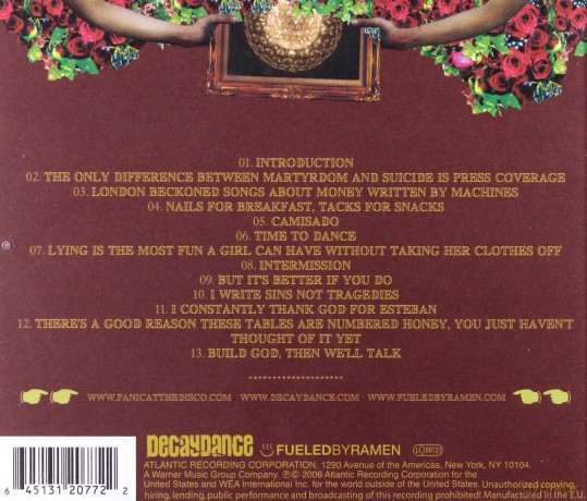 Panic! At The Disco: A Fever You Can't Sweat Out [CD]