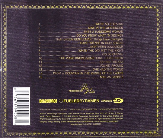 Panic! At The Disco: Pretty.Odd. [CD]