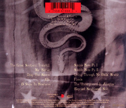 Pantera: The Great Southern Trendkill [CD]