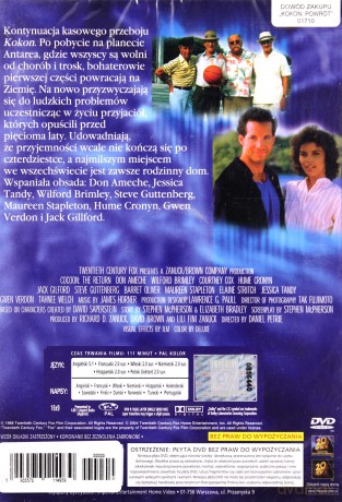 Kokon 2: Powrót [DVD]