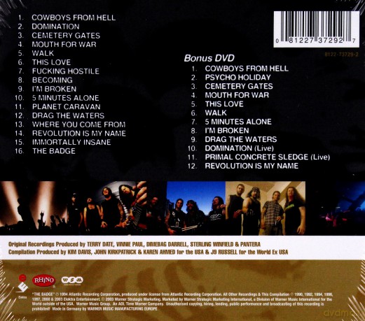 Pantera: Reinventing Hell Best Of... [CD]+[DVD]