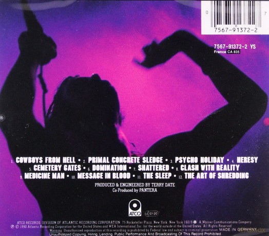 Pantera: Cowboys From Hell [CD]