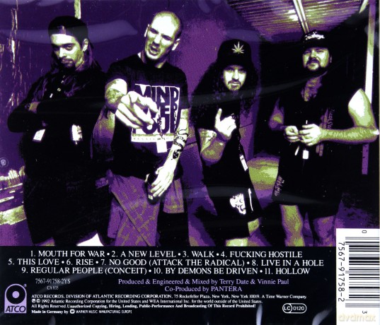 Pantera: Vulgar Display Of Power [CD]