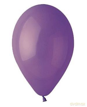 Balony 30 cm pastelowe fioletowe