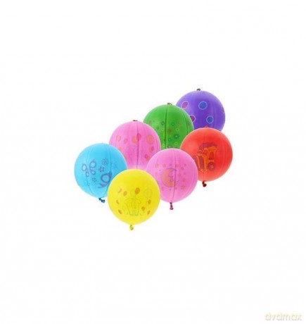 Balony piłka z nadrukiem 45 cm 50 sztuk