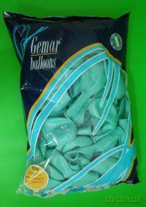 Balony zielone bora 26 cm 100 sztuk