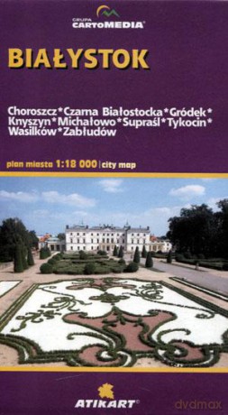 Białystok. Plan miasta skala 1:18 000