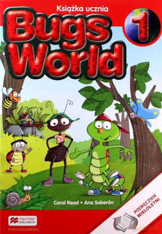 Język angielski Bugs World 1 podręcznik szkoła podstawowa - Ana Soberon, Carol Read [KSIĄŻKA]