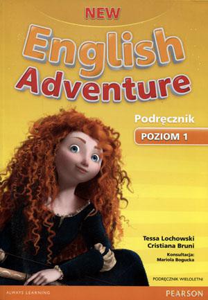 Język angielski New English Adventure 1 podręcznik szkoła podstawowa - Mariola Bogucka, Cristiana Bruni, Tessa Lochowski [KSIĄŻKA]