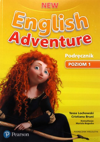 Język angielski New English Adventure 1 podręcznik szkoła podstawowa - Mariola Bogucka, Cristiana Bruni, Tessa Lochowski [KSIĄŻKA]