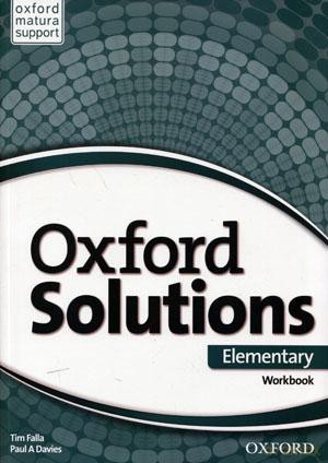 Język angielski Oxford Solutions Elementary ćwiczenia LO - Paul A. Davies, Tim Falla [KSIĄŻKA]