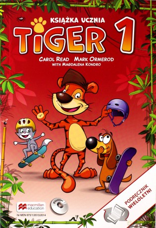 Język angielski Tiger 1 podręcznik szkoła podstawowa - Magdalena Kondro, Mark Ormerod, Carol Read [KSIĄŻKA]