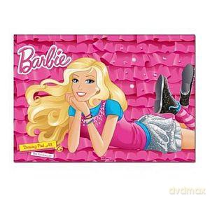 Blok rysunkowy A3 biały Barbie