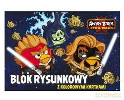 Blok rysunkowy A4 kolorowy Angry Birds Star Wars II