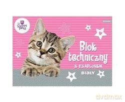 Blok rysunkowy A4 The Sweet Pets