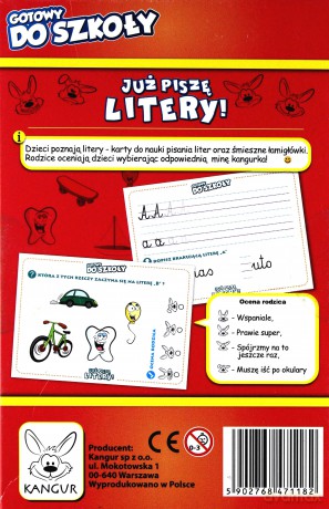 Juz piszę litery [KSIĄŻKA]