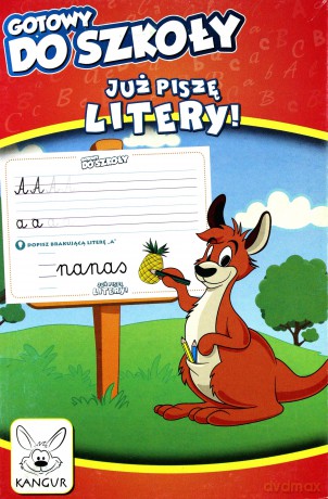 Juz piszę litery [KSIĄŻKA]
