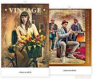 Kalendarz 2015 wieloplanszowy Vintage [KALENDARZ]