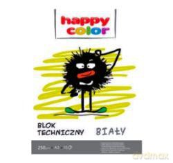 Blok techniczny biały A3 Happy Color
