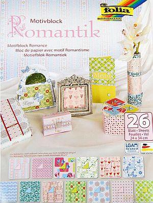 Blok z motywami romantyczny