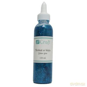 Brokat w kleju 120 ml niebieski
