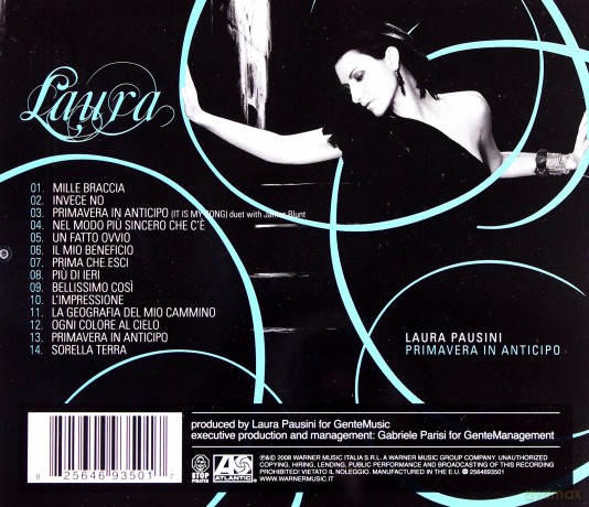 Laura Pausini: Primavera In Anticipo [CD]