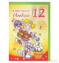 Karnet 12-te urodziny