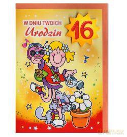 Karnet 16-te urodziny