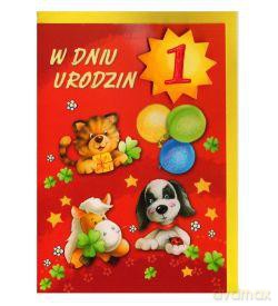 Karnet 1-sze urodziny