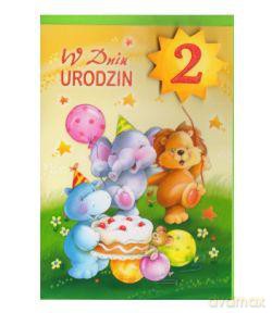 Karnet 2-gie urodziny