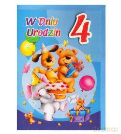 Karnet 4-te urodziny