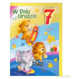 Karnet 7 urodziny