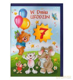 Karnet 7 urodziny