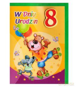 Karnet 8 urodziny