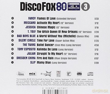 Original Maxi Singles Collection Disco Fox 80 vol. 3 [CD]