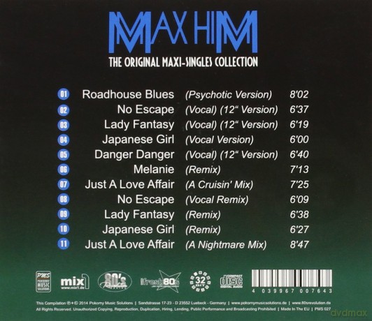Max Him: Original Maxi-Singles Collection [CD]
