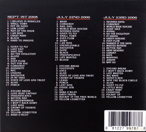 Pearl Jam: Live At The Gorge 05/06 [7CD]