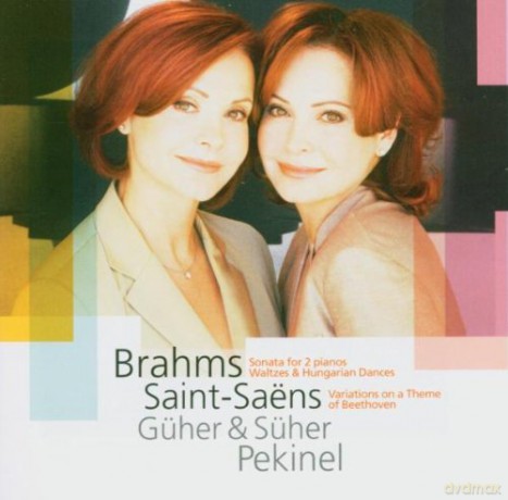 Güher Pekinel&Süher: Brahms: Sonata For2pianos Op.34b/ [CD]
