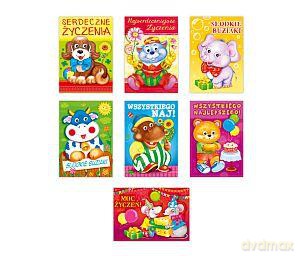 Karnet B6 oczka dziecięcy
