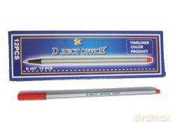 Cienkopis D407 czerwony