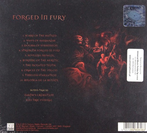 Krisiun: Forged In Fury (Limited Edition) [CD]