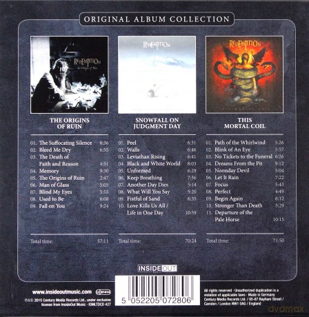 Redemption: Original Album Collection (Limited Edition) [3CD]