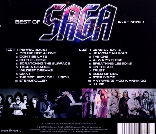 Saga: Best Of The Collection [2CD]