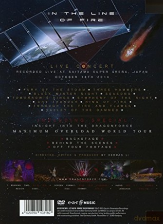 Dragonforce: In The Line Of Fire [DVD]