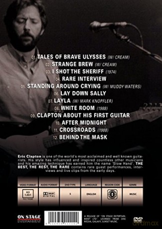 Eric Clapton: The Best The Rest The Rare [DVD]